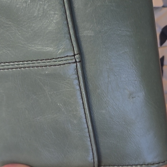 Hobo Jetty Crossbody Purse in Bottle Green - Picture 5 of 8